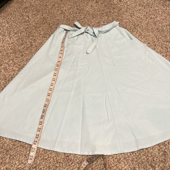 Vintage 70s wrap a line skirt - Picture 7 of 10